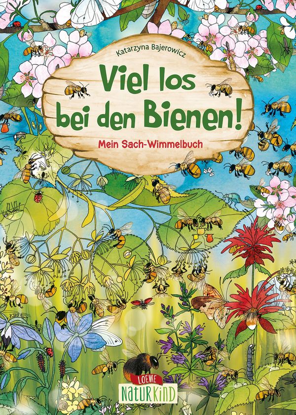 Viel los bei den Bienen! - Katarzyna Bajerowicz (Buch)