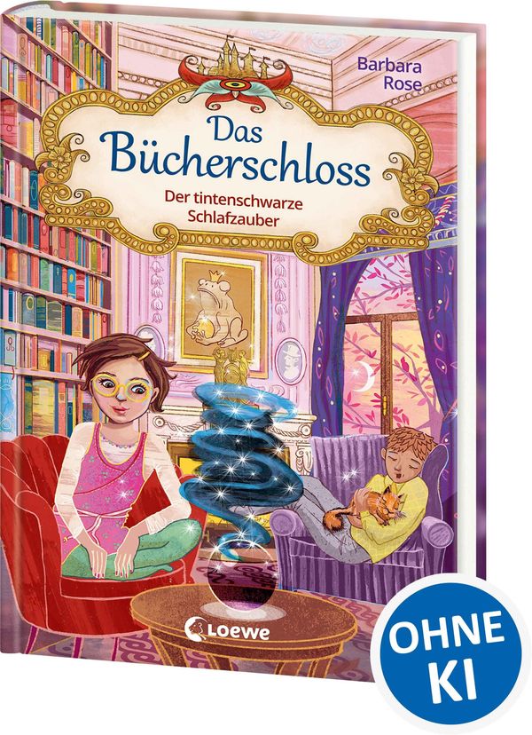 Das Bücherschloss (Band 5) - Der tintenschwarze Schlafzauber (Buch)
