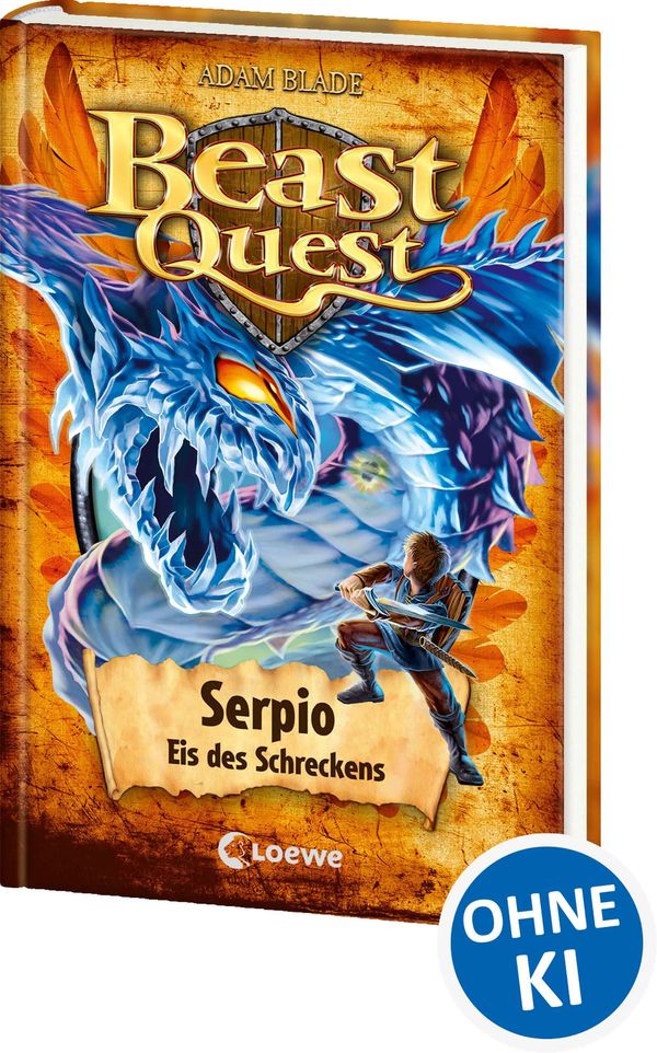 Beast Quest (Band 65) - Serpio, Eis des Schreckens - Adam Blade (Buch)