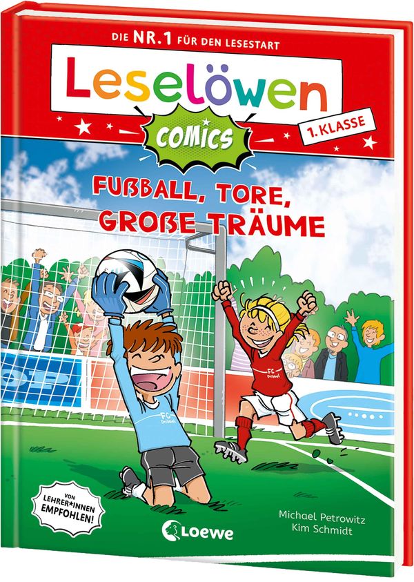Leselöwen Comics 1. Klasse - Fußball, Tore, große Träume (Buch)
