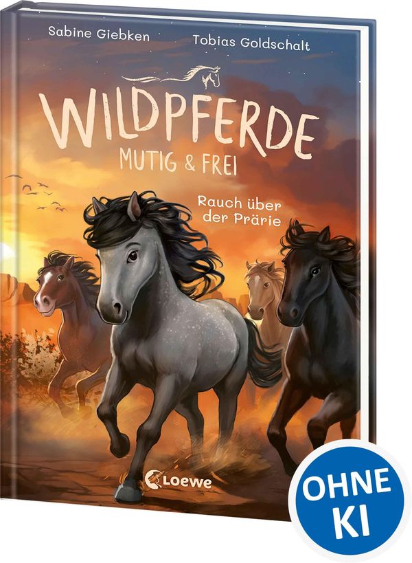 Wildpferde - mutig und frei (Band 5) - Rauch über der Prärie (Buch)