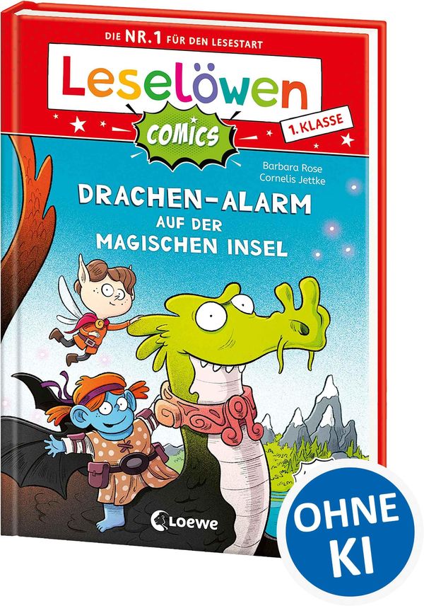 Leselöwen Comics 1. Klasse - Drachen-Alarm auf der magischen Insel