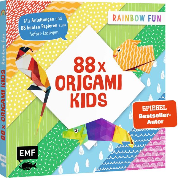 88 x Origami Kids - Rainbow Fun - Thade Precht (Buch)