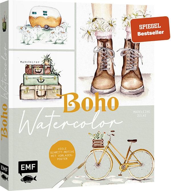 Boho Watercolor - Madeleine Zülke (Buch)