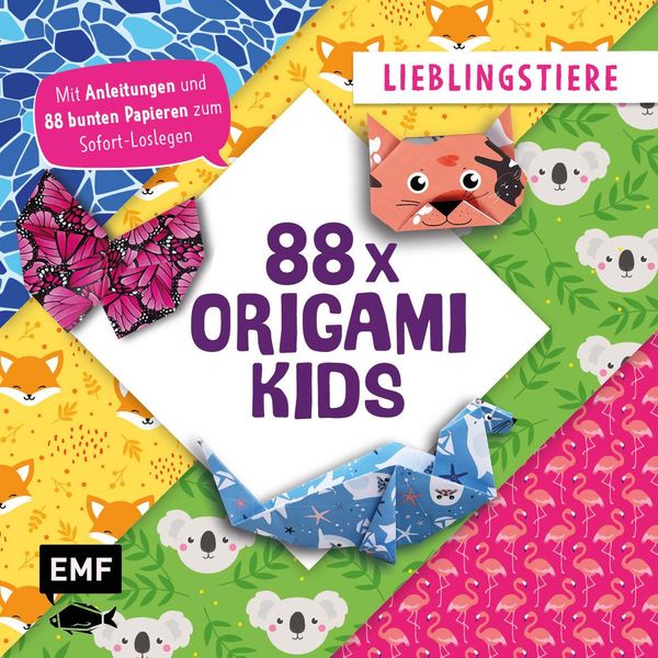 88 x Origami Kids - Lieblingstiere - Thade Precht (Buch)