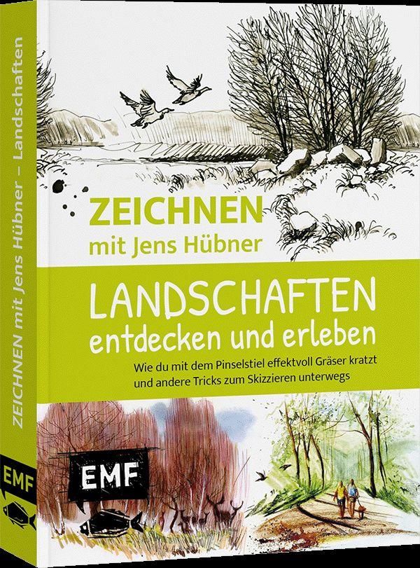 Zeichnen mit Jens Hübner: Landschaften entdecken und erleben (Buch)