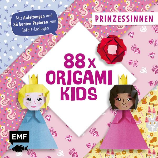 88 x Origami Kids - Prinzessinnen - Thade Precht (Buch)