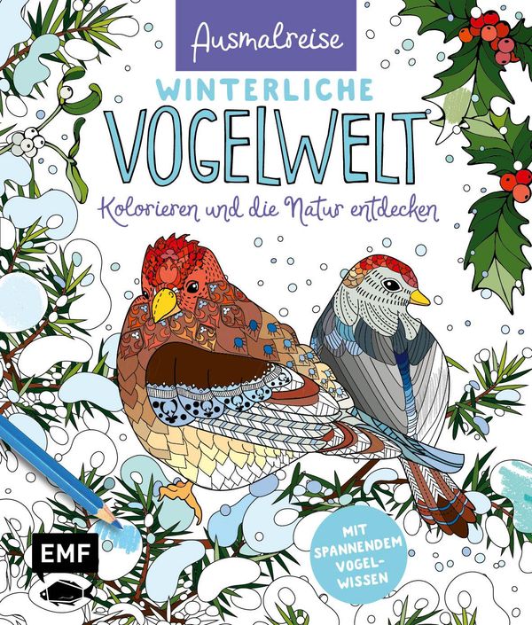 Ausmalreise Winterliche Vogelwelt (Buch)
