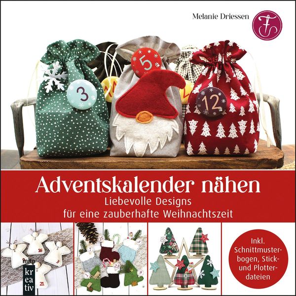 Adventskalender nähen - Melanie Driessen (Buch)