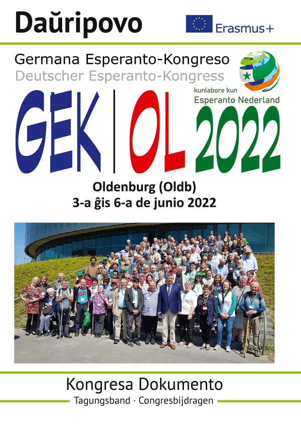 Germana Esperanto-Kongreso Oldenburg 2022 - Franz Kruse (Buch)