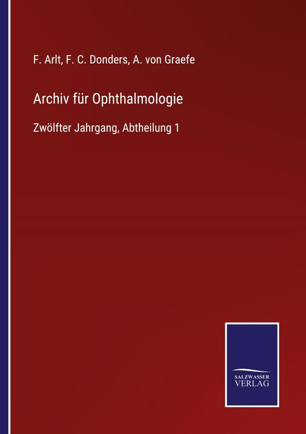 Archiv für Ophthalmologie (Buch)