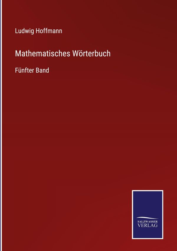 Mathematisches Wörterbuch - Ludwig Hoffmann (Buch)