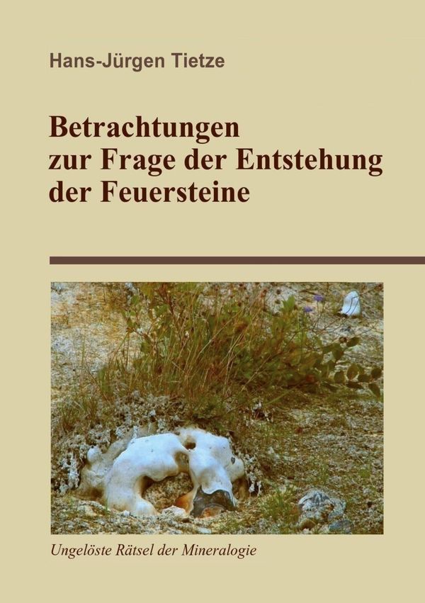 Betrachtungen zur Frage der Entstehung der Feuersteine (Buch)
