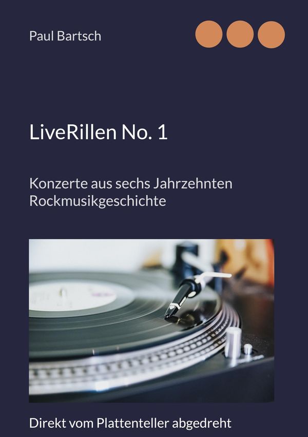 LiveRillen No. 1 - Paul Bartsch (Buch)