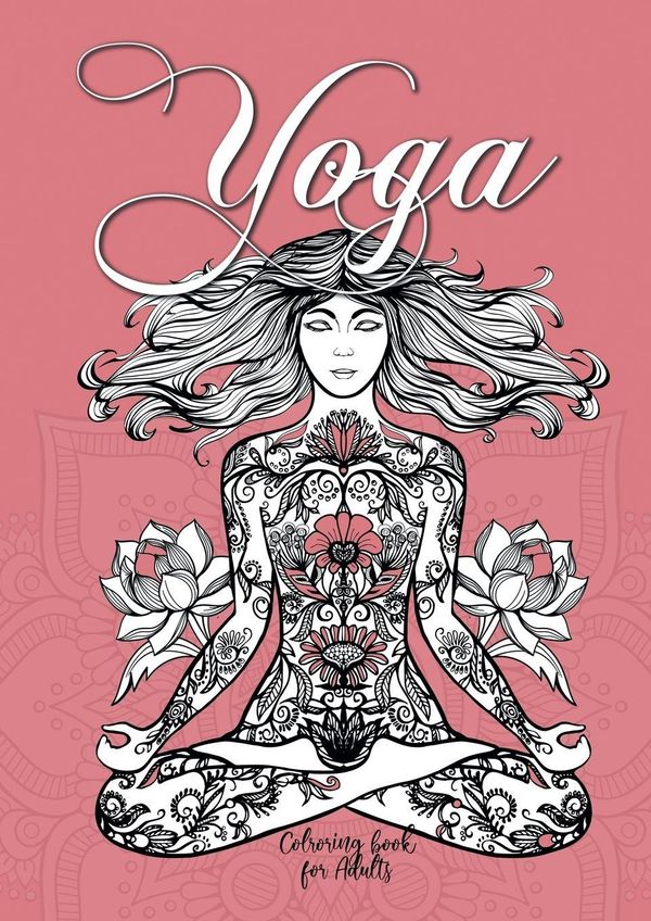Yoga Coloring Book for Adults - Monsoon Publishing (Buch)