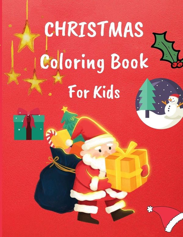 Christmas Coloring Book for Kids - Shanice Johnson (Buch)