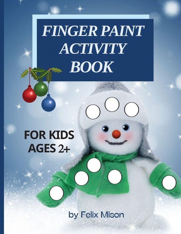 Finger Paint Activity Book for Kids Ages 2+ - Felix Mison (Buch)