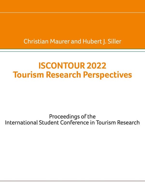 Iscontour 2022 Tourism Research Perspectives (Buch)