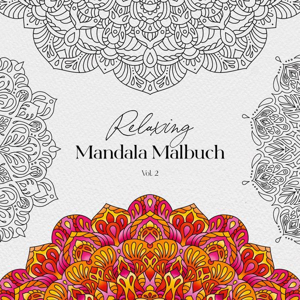Relaxing Mandala Malbuch Vol. 2 - Petra Burger (Buch)
