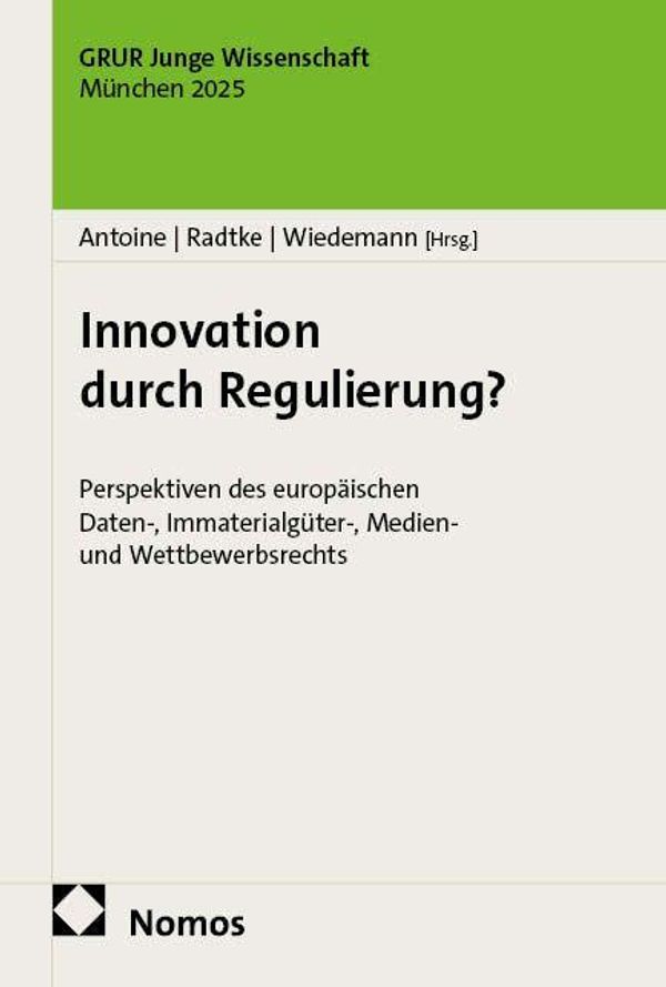Innovation durch Regulierung? (Buch)