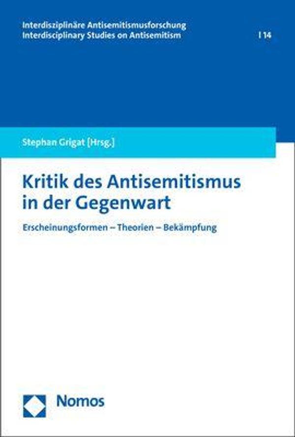 Kritik des Antisemitismus in der Gegenwart (Buch)