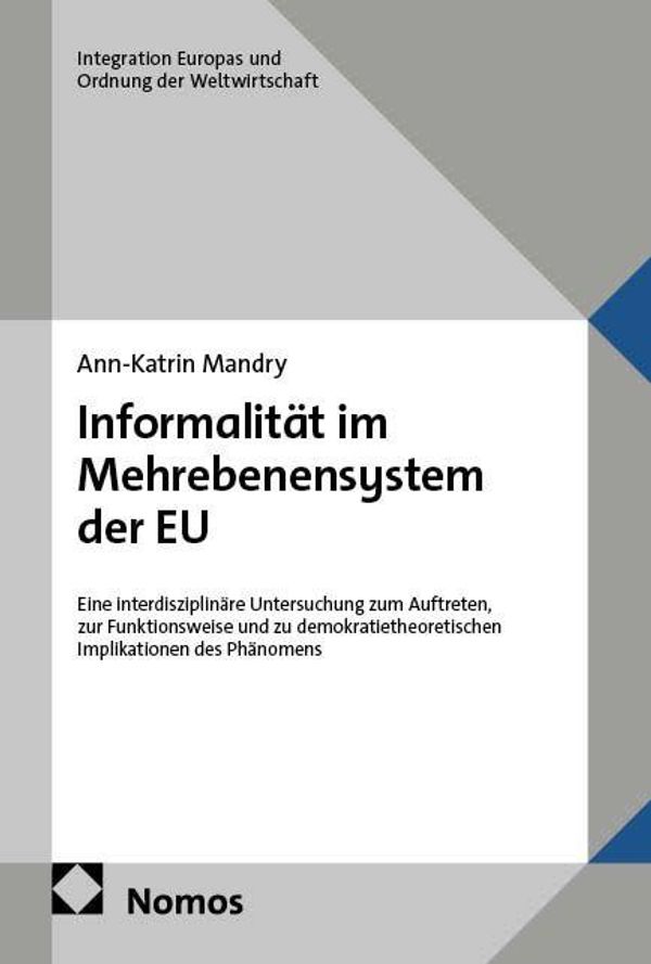 Informalität im Mehrebenensystem der EU - Ann-Katrin Mandry (Buch)