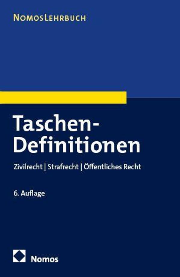 Taschen-Definitionen (Buch)