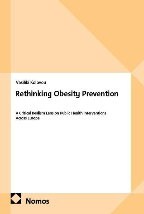 Rethinking Obesity Prevention - Vasiliki Kolovou (Buch)