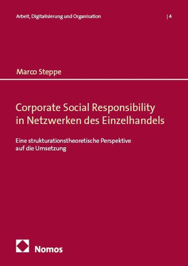Corporate Social Responsibility in Netzwerken des Einzelhandels (Buch)