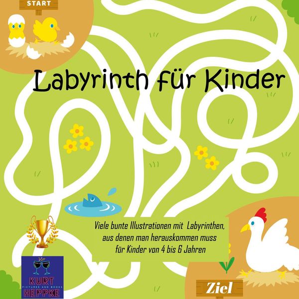 Labyrinth für Kinder - Kurt Heppke (Buch)