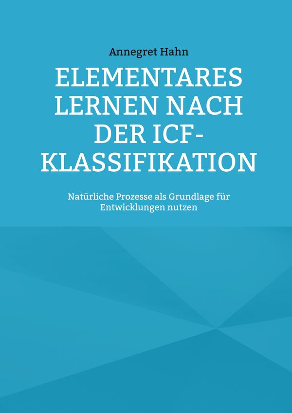 Elementares Lernen nach der ICF-Klassifikation - Annegret Hahn (Buch)
