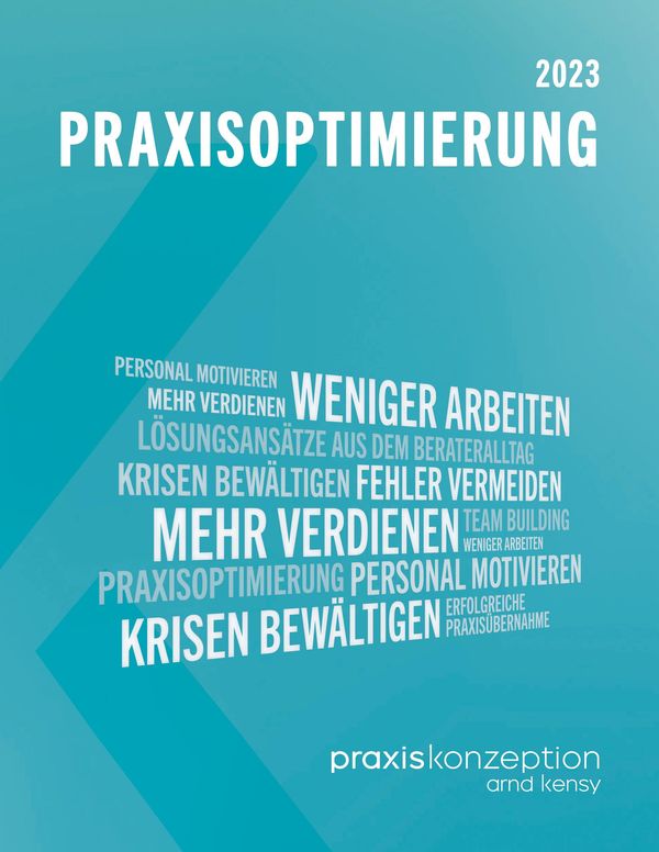 Praxisoptimierung 2023 - Arnd Kensy (Buch)
