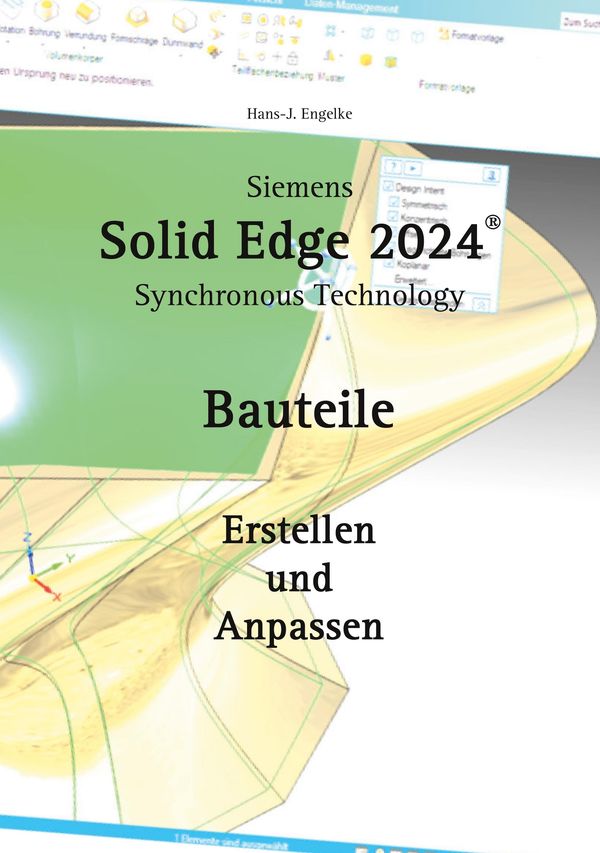 Solid Edge Bauteile - Hans-J. Engelke (Buch)