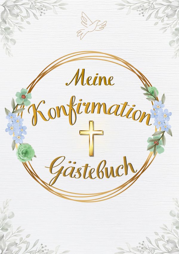 Meine Konfirmation: Gästebuch - Aeterna Sancta Pressa (Buch)