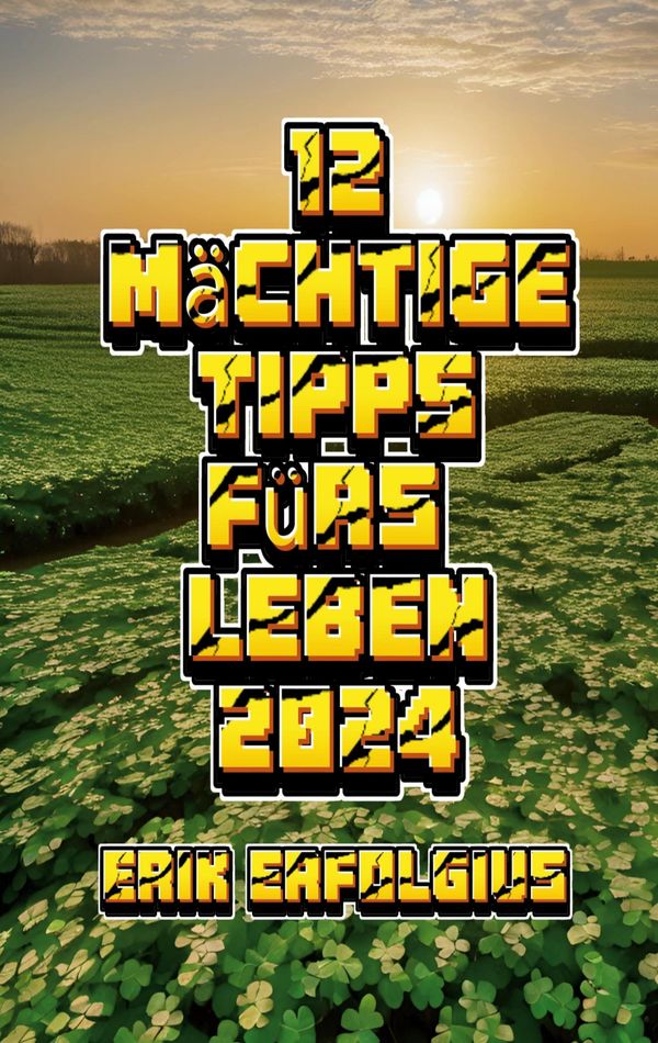 12 Mächtige Tipps fürs Leben 2024 - Erik Erfolgius (Buch)