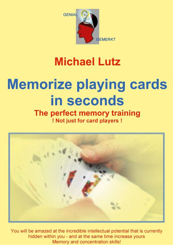 Memorize playing cards in seconds - Michael Lutz (Buch)