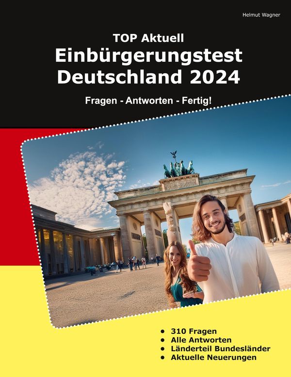 Einbürgerungstest Deutschland 2024 - Helmut Wagner (Buch)