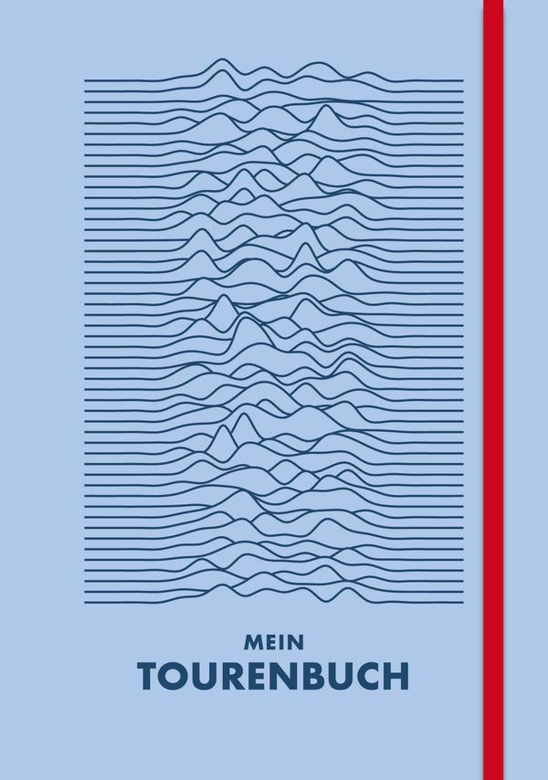 Mein Tourenbuch (Farbe: blau) (Buch)