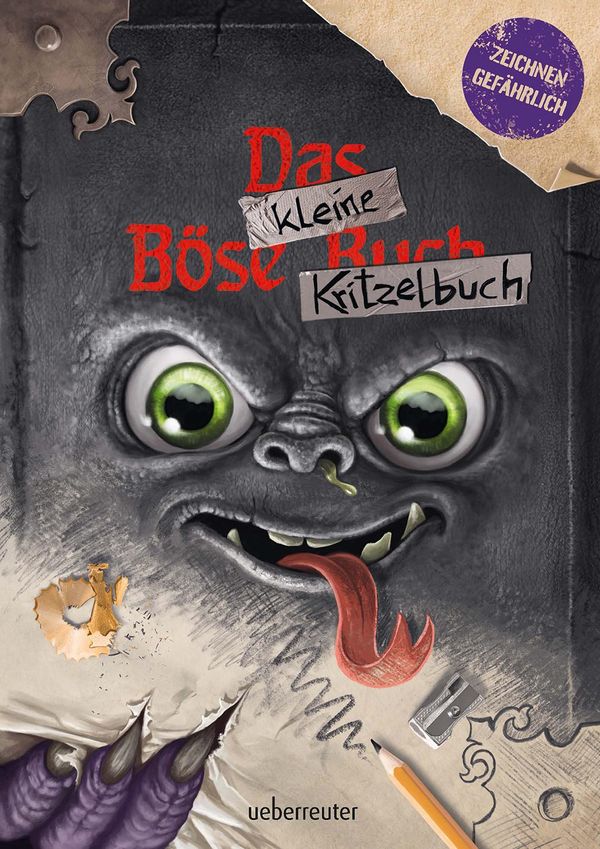 Das kleine Böse Kritzelbuch - Eine spannende Geschichte mit Monster...