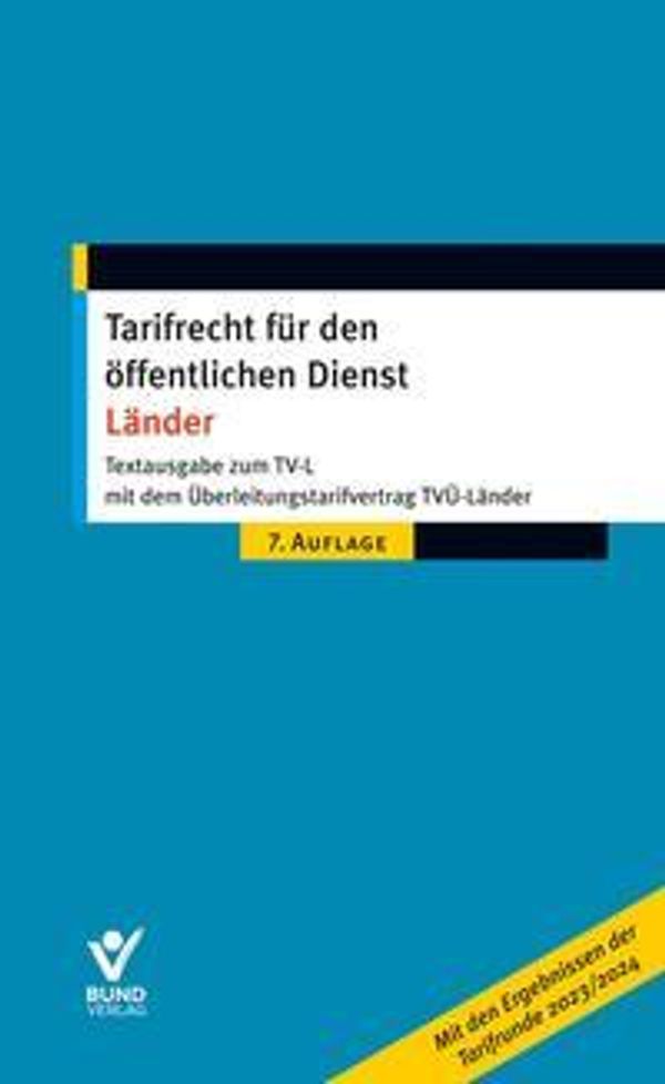 Tarifrecht für den öffentlichen Dienst - Länder (Buch)