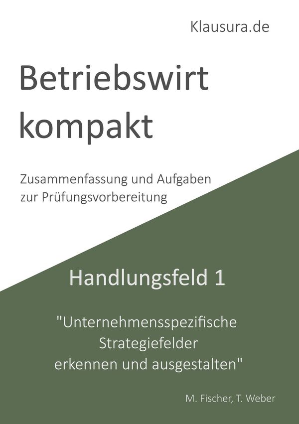 Betriebswirt kompakt Handlungsfeld 1 - Michael Fischer (Buch)