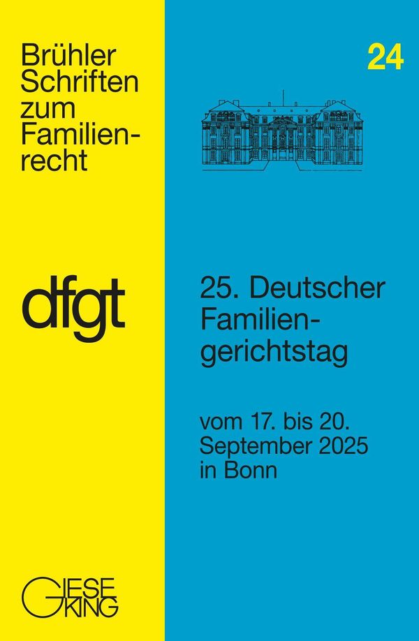 25. Deutscher Familiengerichtstag (Buch)