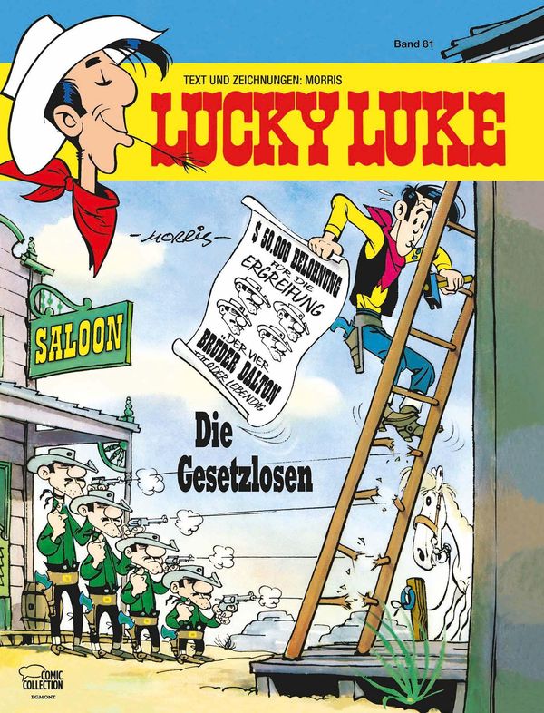 Lucky Luke 81 - Die Gesetzlosen - Morris (Buch)