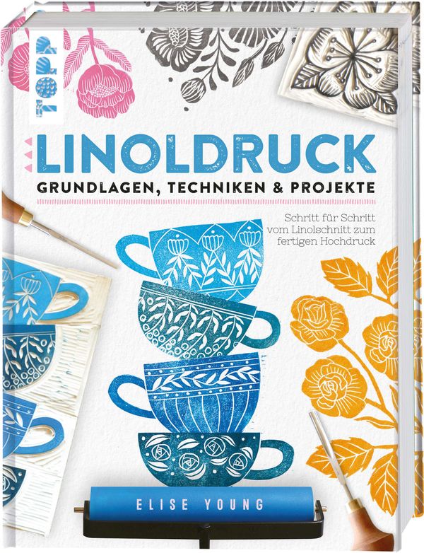 Linoldruck. Grundlagen, Techniken und Projekte - Elise Young (Buch)