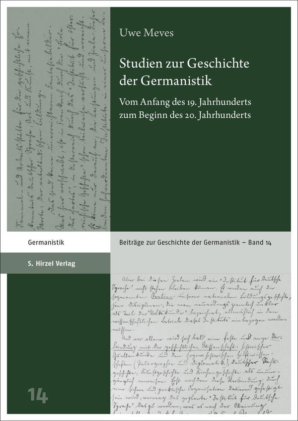 Studien zur Geschichte der Germanistik - Uwe Meves (Buch)
