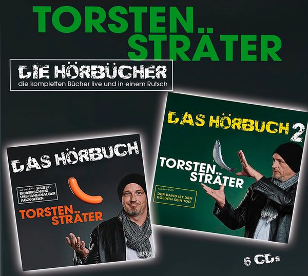 Torsten Sträter: Das Hörbuch 1 & 2 (6 CDs)