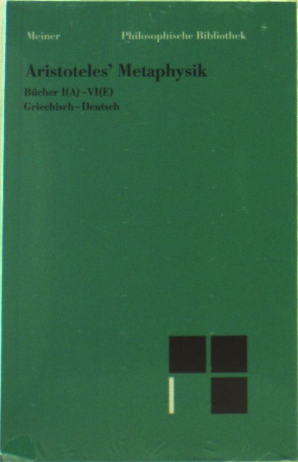 Metaphysik 1 (Kt) - Aristoteles (Buch)
