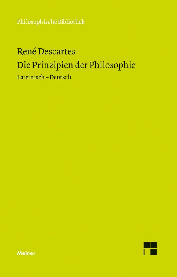 Die Prinzipien der Philosophie - Rene Descartes (Buch)