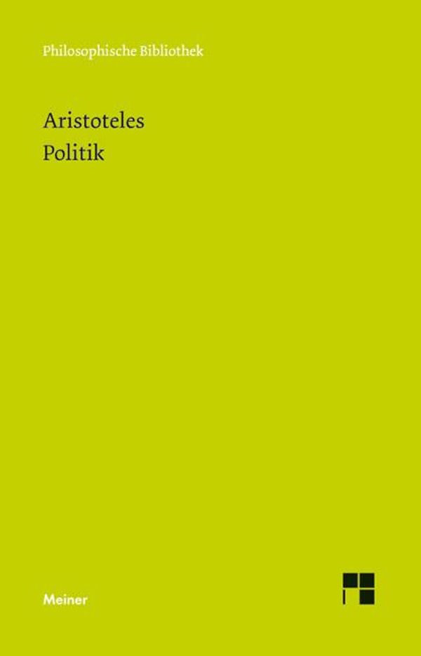 Politik - Aristoteles (Buch)