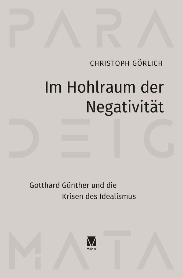 Im Hohlraum der Negativität - Christoph Görlich (Buch)